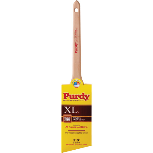 XL Dale Paint Brush, Poly/Nylon, Wood Handle, 2-1/2" Width Seaboard Timber Mart