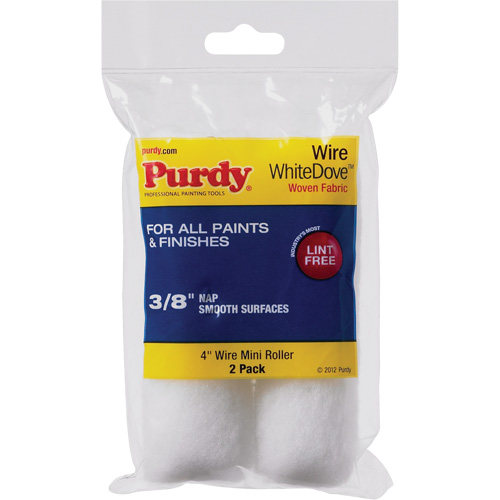 Mini rouleau en fil m&eacute;tallique Dove, Nap 9,5 mm (3/8"), 101 mm (4") l Seaboard Timber Mart