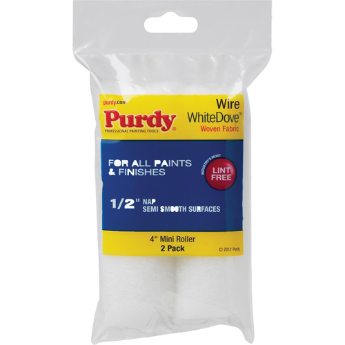 Dove Wire Mini Roller, 12.7 mm (1/2") Nap, 101 mm (4") L Seaboard Timber Mart