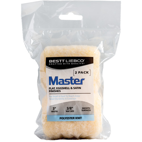 Master Trim and Traffic Roller Refill, 10 mm (3/8") Nap, 75 mm (3") L Seaboard Timber Mart