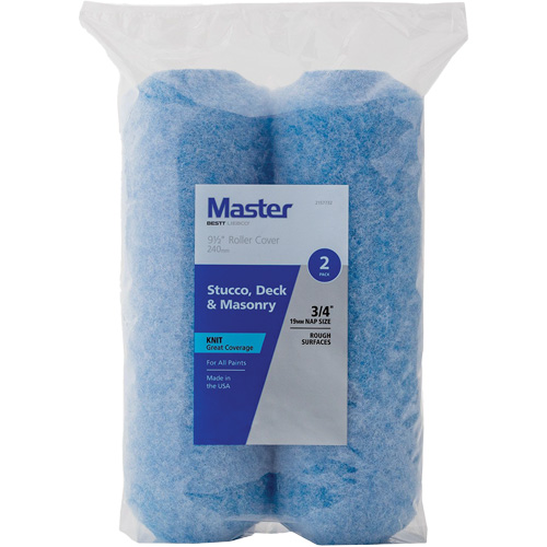 Master Textured Walls Roller Cover, 19 mm (3/4") Nap, 240 mm (9-1/2") L Seaboard Timber Mart