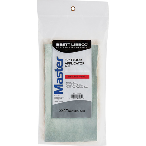 Tampon de rechange pour applicateur pour plancher en cuir d'agneau Seaboard Timber Mart