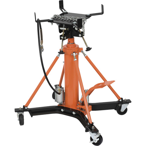 High Lift Air/Hydraulic 2-Stage Transmission Jack, 1 Ton(s) Lifting Capacity Seaboard Timber Mart