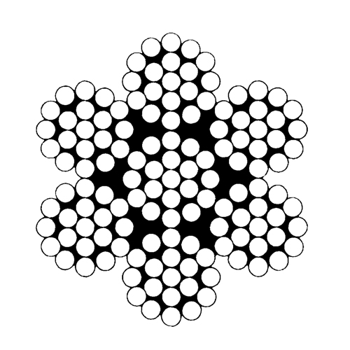 Aircraft Cables, 500' (152.4 m) x 3/32", 1000 lbs. (0.5 tons), Galvanized Seaboard Timber Mart