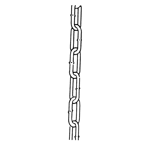 Chains, Carbon Steel, 1/2" x 40' (12.2 m) L, Grade 30, 4500 lbs. (2.25 tons) Load Capacity Seaboard Timber Mart