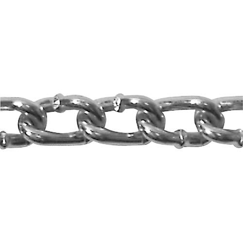 Chains, Carbon Steel, #3 x 100' (30.4 m) L, Grade 30, 255 lbs. (0.1275 tons) Load Capacity Seaboard Timber Mart