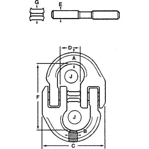 Alloy Connecting Links Seaboard Timber Mart