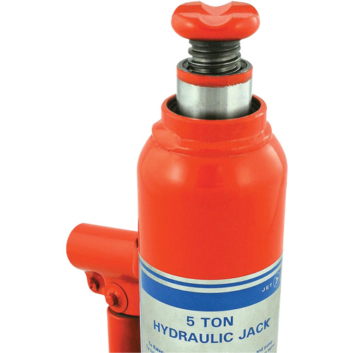 JHJ-5 Crics &agrave; bouteille pour usage tr&egrave;s intensif, 5 tonne(s), 15-3/8" Hauteur &eacute;lev&eacute;e Seaboard Timber Mart