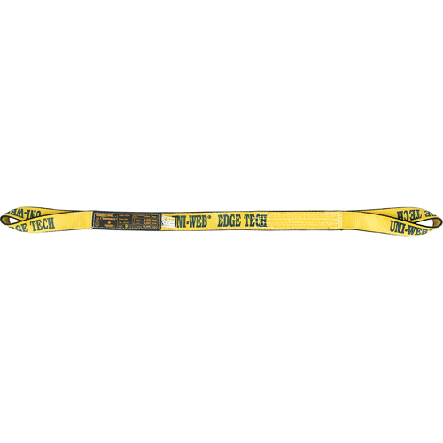 Polyester Sling, Double Ply, Twisted Eye, Type 4, 2" W x 12' L, 6200 lbs. Vertical Cap. Seaboard Timber Mart