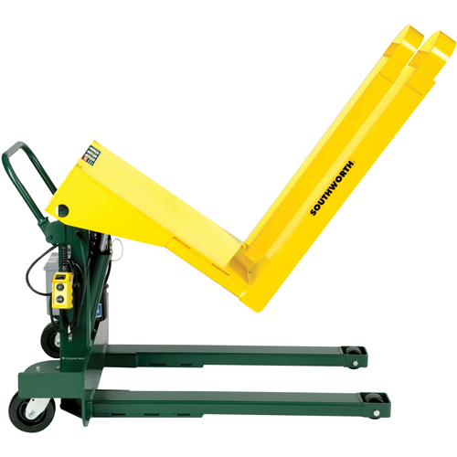 Basculeurs hydrauliques portable E-Z Reach, Bascule 85°, Capacit&eacute;e 4000 lb, 40" lo x 25-1/2" la Seaboard Timber Mart