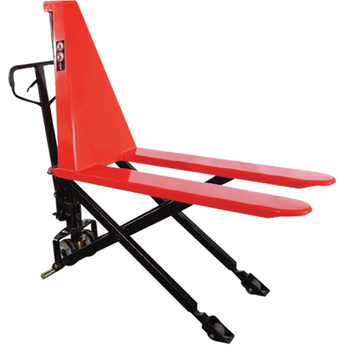 EMSL22N Manual Scissor Skid Lift, 46"L x 27"W, Steel, 2200 lbs. Capacity Seaboard Timber Mart