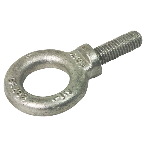 Eye Bolt, 2-1/8" Dia., 1-1/2" L, Galvanized, 2600 lbs. (1.3 tons) Capacity Seaboard Timber Mart