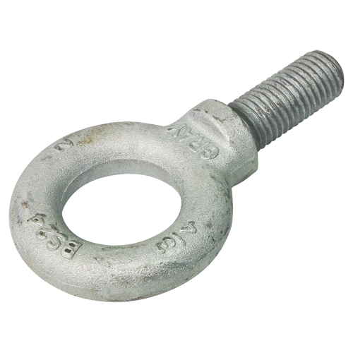 Eye Bolt, 2-13/16" Dia., 2" L, Galvanized, 7200 lbs. (3.6 tons) Capacity Seaboard Timber Mart