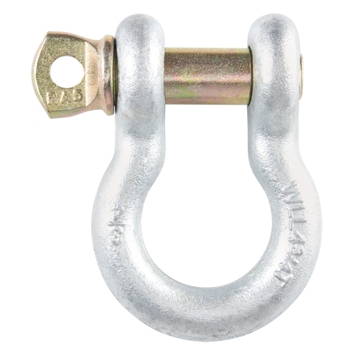 Screw Pin Anchor Shackle, 3/16", Screw Pin, Hot Dip Galvanized Seaboard Timber Mart