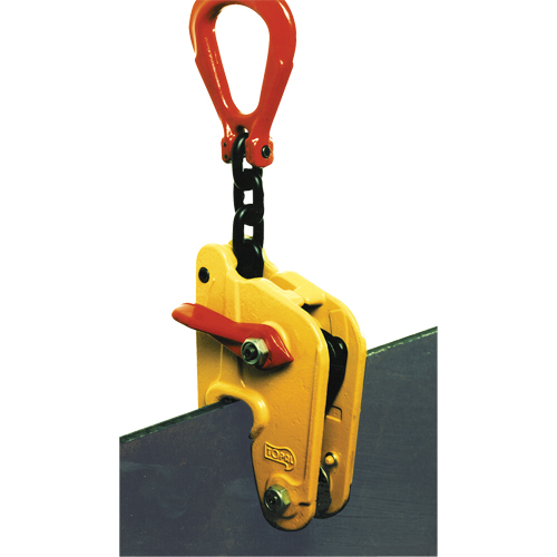 Topal Multiposition Self-Locking Plate Clamp NK1-20-40, 3300 lbs. (1.65 tons), 7/8" - 1-1/2" Jaw Opening Seaboard Timber Mart