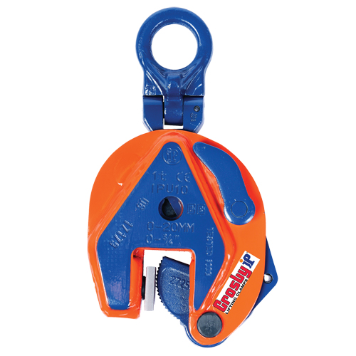 IPU10 Universal Lifting Clamp, 1000 lbs. (0.5 tons), 0" - 5/8" Jaw Opening Seaboard Timber Mart