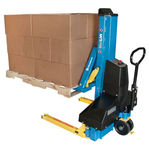 UniLift Work Positioner - Pallet Lift, Steel, 2000 lbs. Capacity Seaboard Timber Mart