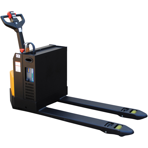 Transpalette &eacute;lectrique motoris&eacute;, Capacit&eacute; 4500 lb, 48" lo x 30,25" la Seaboard Timber Mart