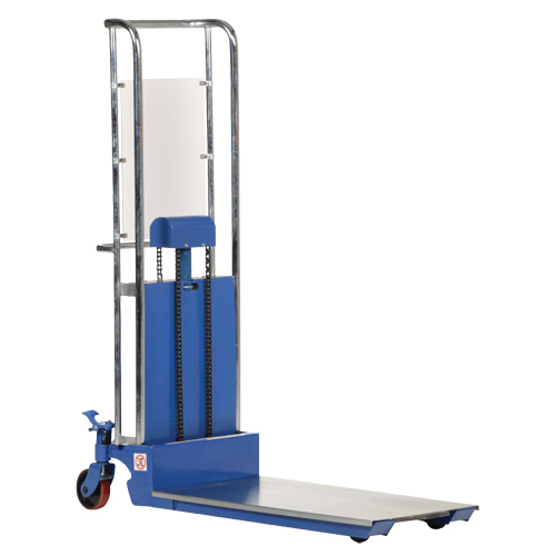 Gerbeur Hefti-Lift, M&eacute;canisme Pompe au pied, Capacit&eacute; de 300 lb, Levage max de 59" Seaboard Timber Mart