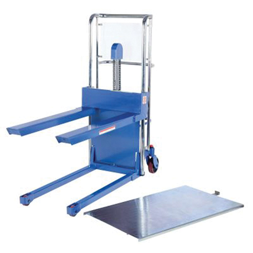 Hefti-Lift Load Stacker, Foot Pump Operated, 400 lbs. Capacity, 44" Max Lift Seaboard Timber Mart