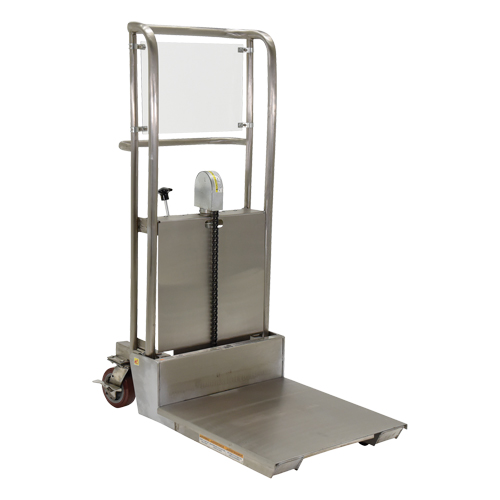 Gerbeur Hefti-Lift, M&eacute;canisme Pompe au pied, Capacit&eacute; de 450 lb, Levage max de 45-5/8" Seaboard Timber Mart