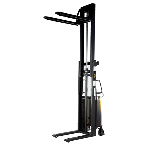 Gerbeur pour chariot &eacute;l&eacute;vateur, Fonctionnement &eacute;lectrique, Capacit&eacute; 2000 lb, Lev&eacute;e max 118" Seaboard Timber Mart