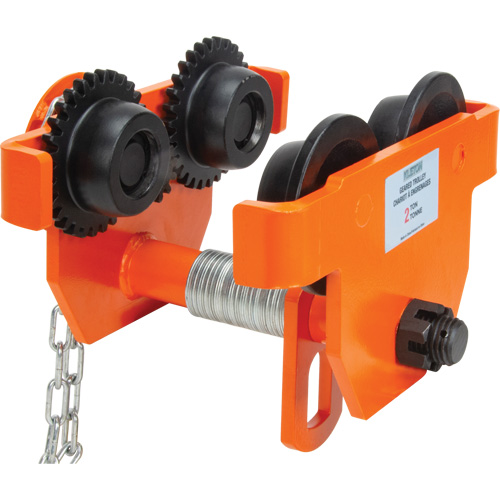 Chariot r&eacute;glable avec plaques de s&eacute;curit&eacute;, 4000 lb (2 tonnes) Capacit&eacute;, 3-15/16" - 5-14/16" Seaboard Timber Mart