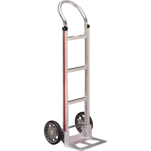 Knocked Down Hand Truck, Continuous Handle, Aluminum, 48" Height, 500 lbs. Capacity Seaboard Timber Mart