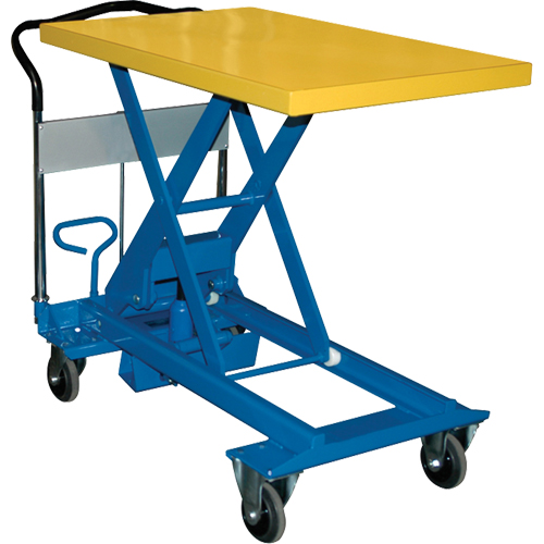 Table &eacute;l&eacute;vatrice &agrave; ciseaux Dandy Lift, 35-5/8" lo x 23-3/5" la, Acier, Capacit&eacute; 1100 lb Seaboard Timber Mart