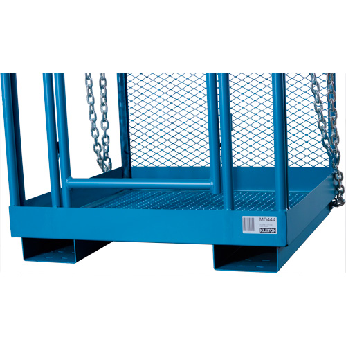 High Work Maintenance Platform, 48" W x 48" D x 72" H, 1000 lbs. Capacity, Steel Seaboard Timber Mart
