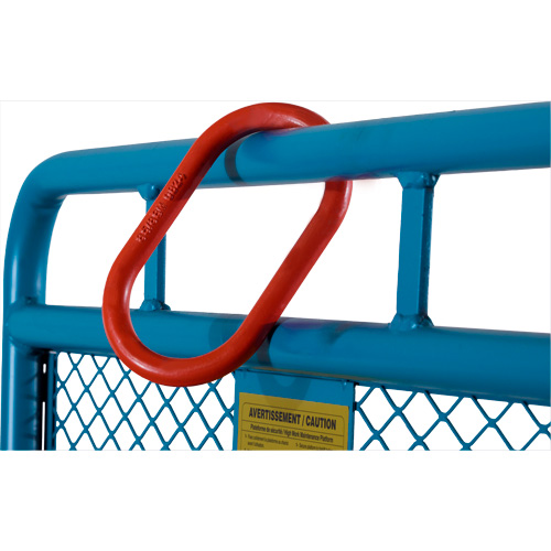 High Work Maintenance Platform, 36" W x 36" D x 72" H, 1000 lbs. Capacity, Steel Seaboard Timber Mart