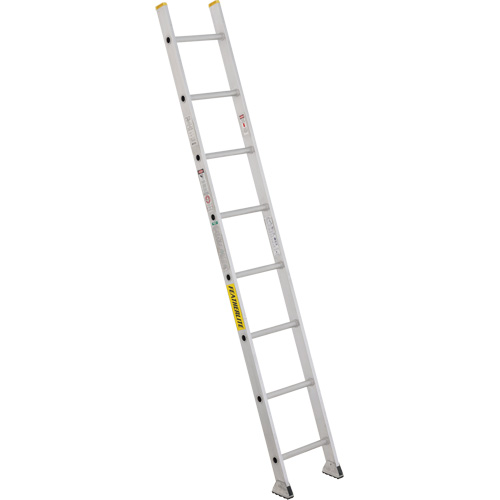 Industrial Heavy-Duty Straight Ladders, 8', Aluminum, 300 lbs., CSA Grade 1A Seaboard Timber Mart