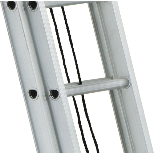 Industrial Heavy-Duty Straight Ladders, 8', Aluminum, 300 lbs., CSA Grade 1A Seaboard Timber Mart