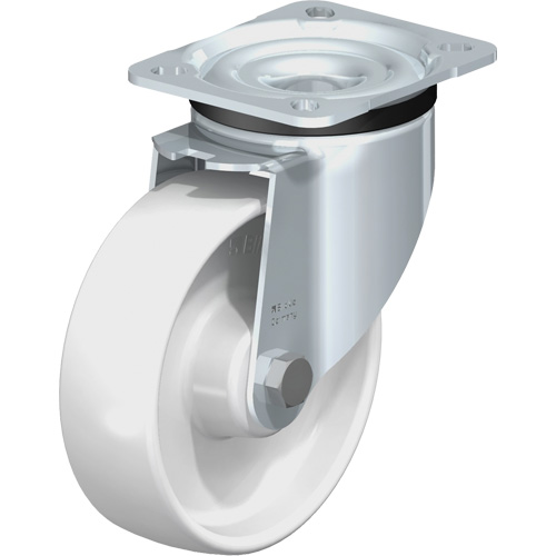 Non Marking Caster, Swivel, 5" (127 mm), Polyamide, 440 lbs. (199.58 kg.) Seaboard Timber Mart