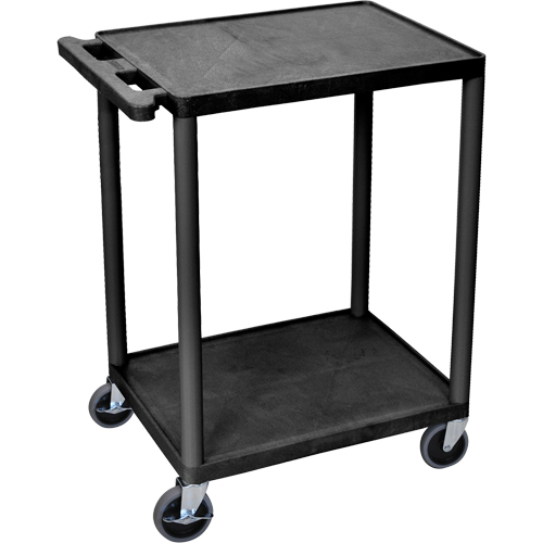 Utility Cart, 2 Tiers, 18" x 33" x 24", 400 lbs. Capacity Seaboard Timber Mart