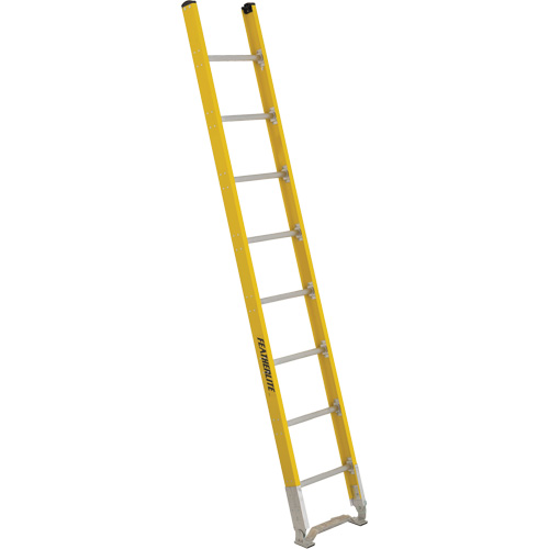 Single Section Straight Ladder - 6100 Series, 8', Fibreglass, 375 lbs., CSA Grade 1AA Seaboard Timber Mart