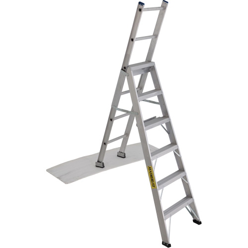 2700 Series Industrial Duty Multi-Way Ladders, 6', Aluminum, 250 lbs. Cap., ANSI 1, CSA 1 Seaboard Timber Mart