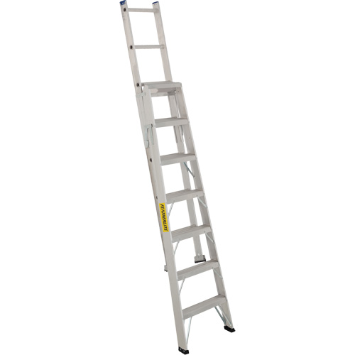 2700 Series Industrial Duty Multi-Way Ladders, 7', Aluminum, 250 lbs. Cap., ANSI 1, CSA 1 Seaboard Timber Mart