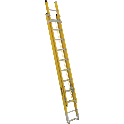 Industrial Heavy-Duty Extension Ladders (6200 Series), 375 lbs. Cap., 17' H, Grade 1AA Seaboard Timber Mart