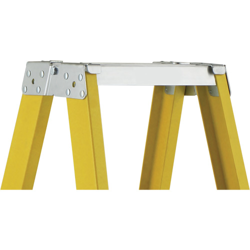 6600 Series Industrial Heavy-Duty 2-Way Stepladders, Fibreglass, 300 lbs. Capacity, 6' Seaboard Timber Mart