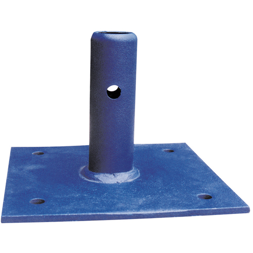 Scaffolding Accessories - Fixed Base Plate, Base Plate, 6" W x 6" H Seaboard Timber Mart