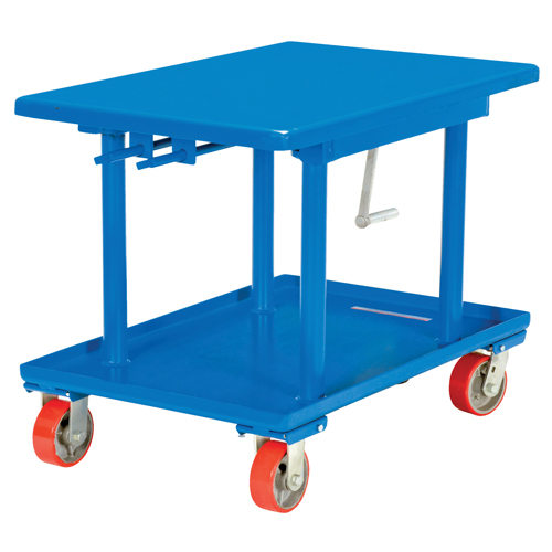 Table &eacute;l&eacute;vatrice hydraulique, 24" lo x 36" la, Acier, Capacit&eacute; 2000 lb Seaboard Timber Mart