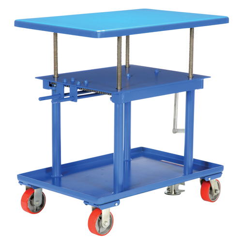 Table &eacute;l&eacute;vatrice hydraulique, 24" lo x 36" la, Acier, Capacit&eacute; 2000 lb Seaboard Timber Mart