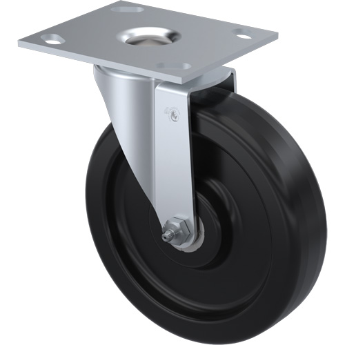 Heavy-Duty Caster, Swivel, 6" (152.4 mm), Phenolic, 550 lbs. (249.5 kg.) Seaboard Timber Mart
