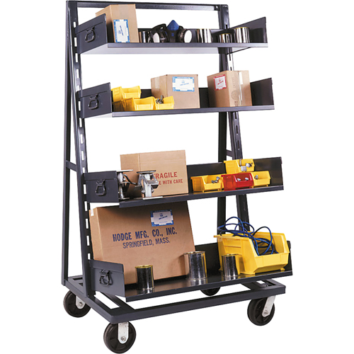 Chariots Adjust-A-Tray, 18" x 38" x 64", Capacit&eacute; 1500 lb Seaboard Timber Mart
