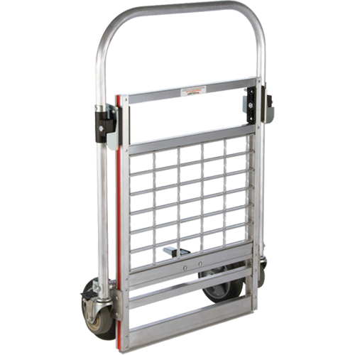 Chariot &agrave; plateforme repliable &agrave; quatre roues, Aluminium, 750 lb, 31" lo x 23-1/4" la, Hauteur 39" Seaboard Timber Mart