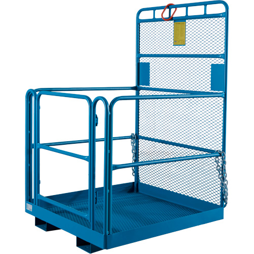 High Work Maintenance Platform, 48" W x 48" D x 72" H, 1000 lbs. Capacity, Steel Seaboard Timber Mart