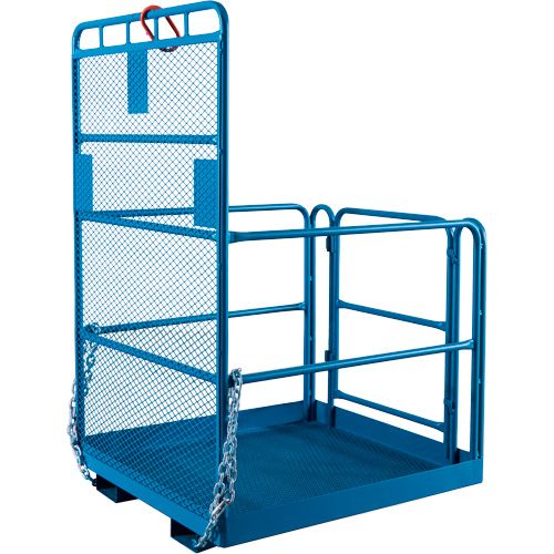 High Work Maintenance Platform, 48" W x 48" D x 72" H, 1000 lbs. Capacity, Steel Seaboard Timber Mart