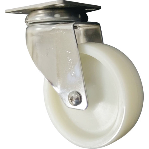 Caster, Swivel, 4" (101.6 mm), Nylon, 200 lbs. (91 kg.) Seaboard Timber Mart