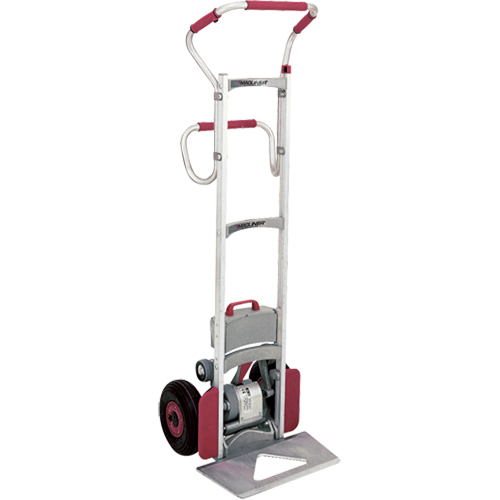 Powered Aluminum Hand Truck, Aluminum Frame, 21" W x 62" H, 375 lbs. Capacity Seaboard Timber Mart